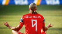 Erling Haaland Norwegia vs Senegal